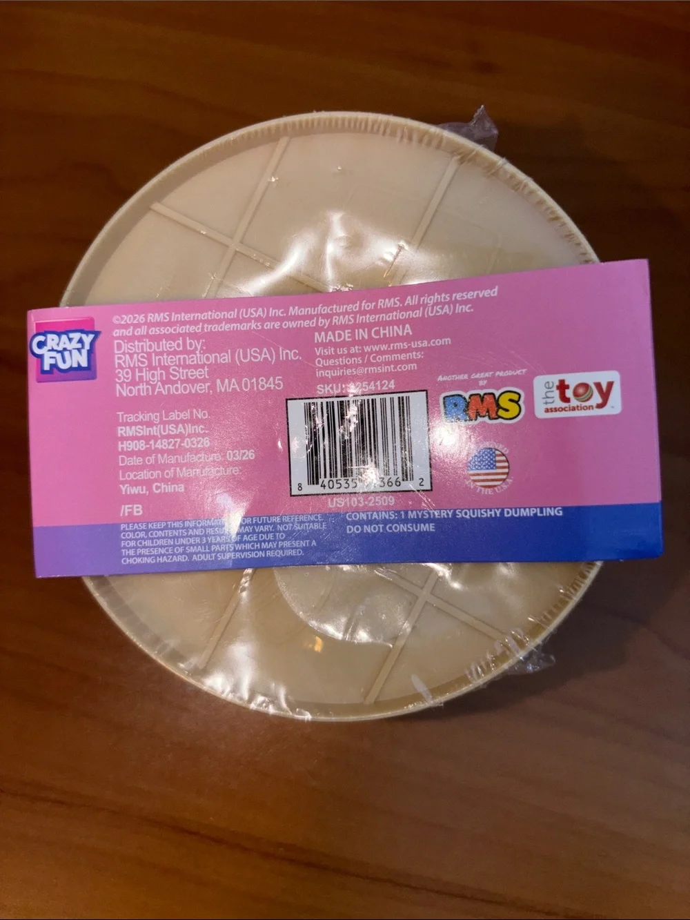 Mystery Dumpling. Five Below questions leave
